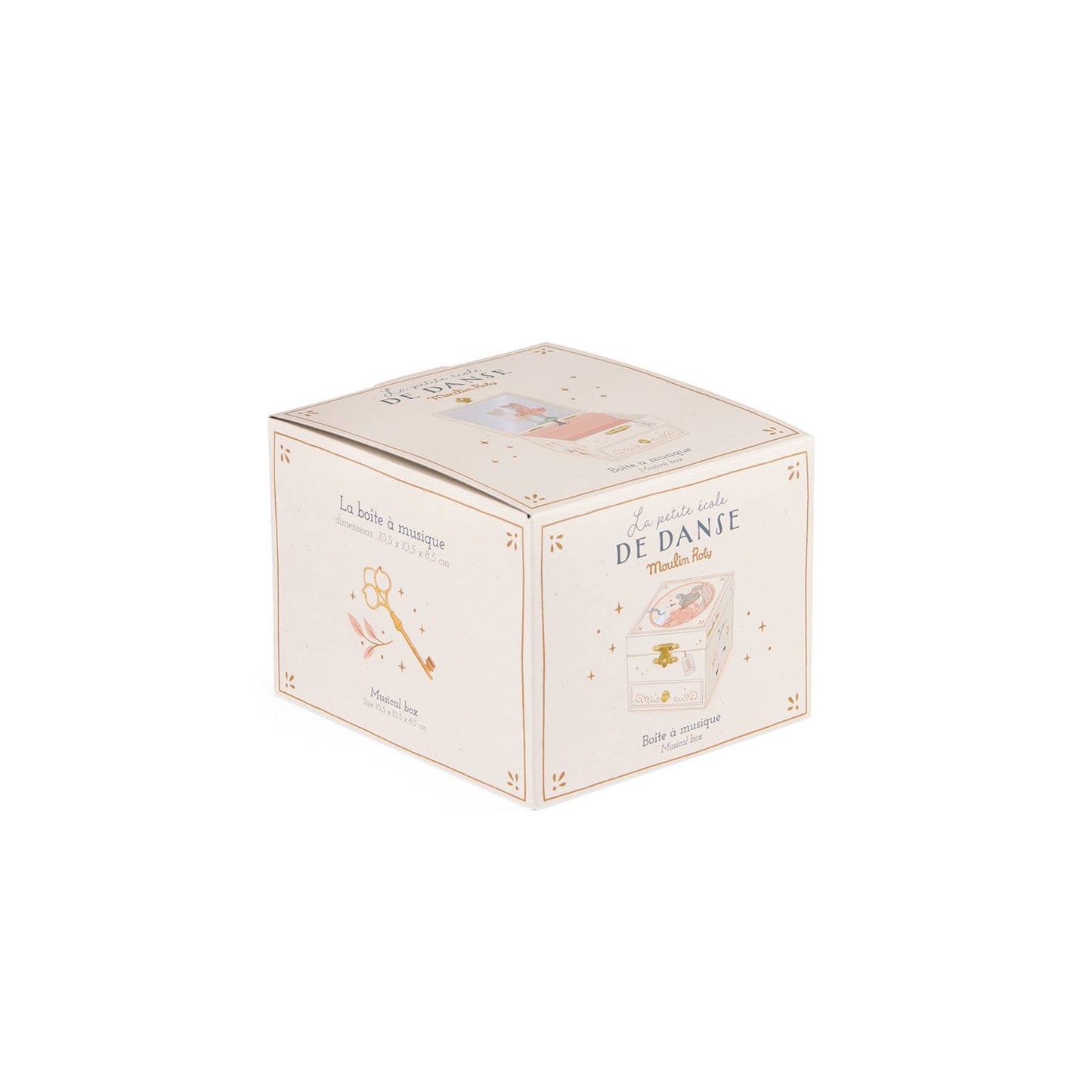 Musical Jewelry Box with Petite Dancing Mouse