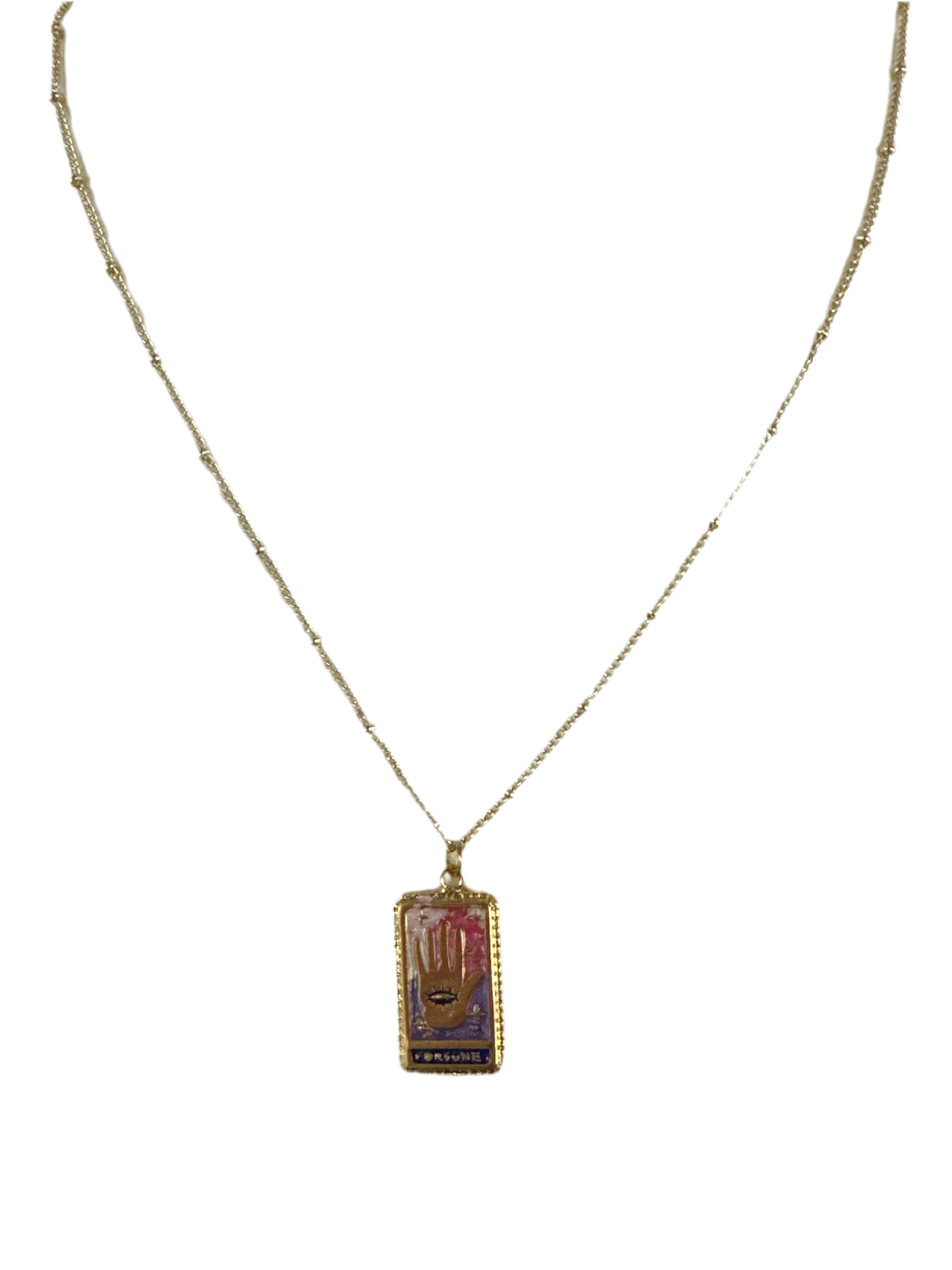 Tarot Card Pendant Necklace