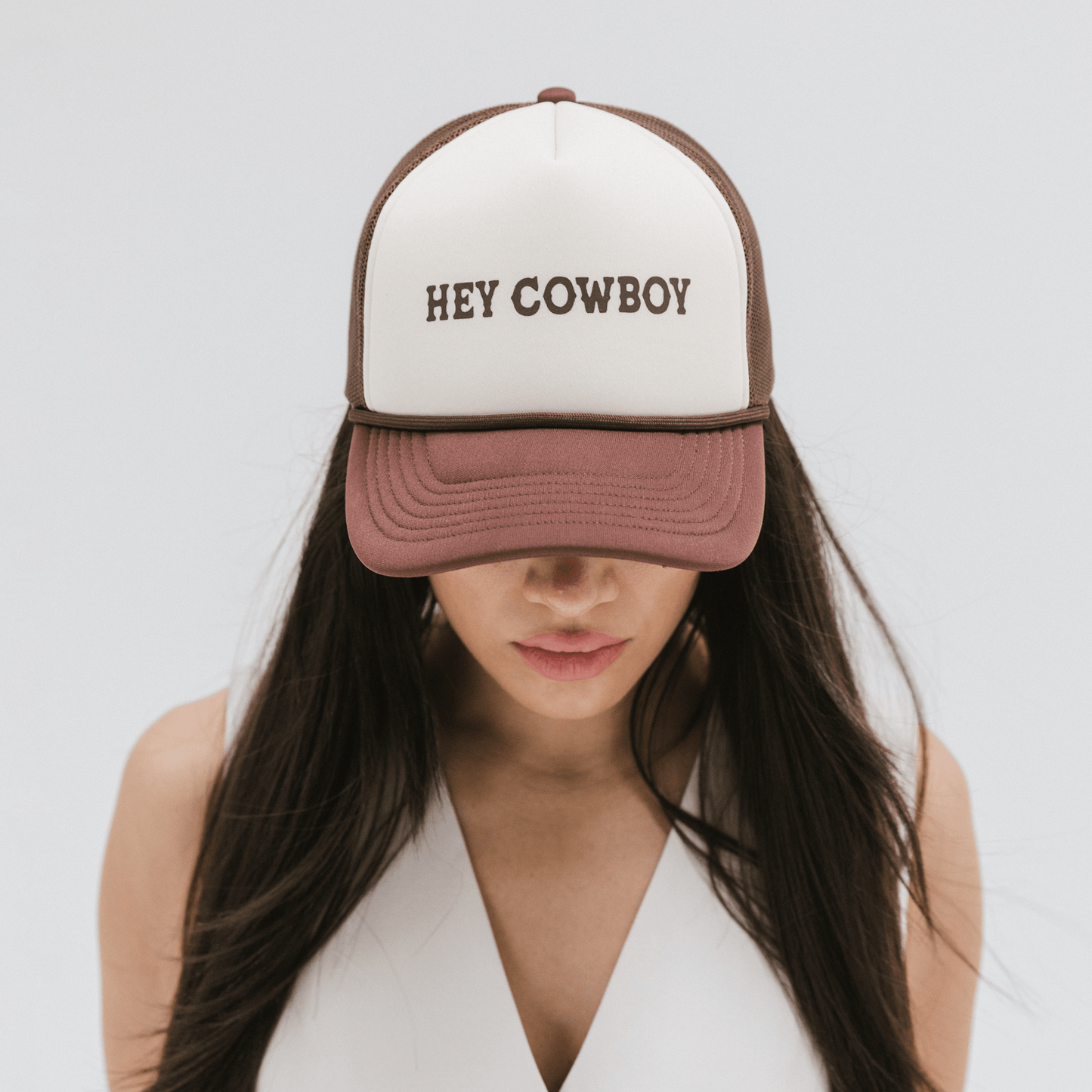 Hey Cowboy Foam Trucker Hat