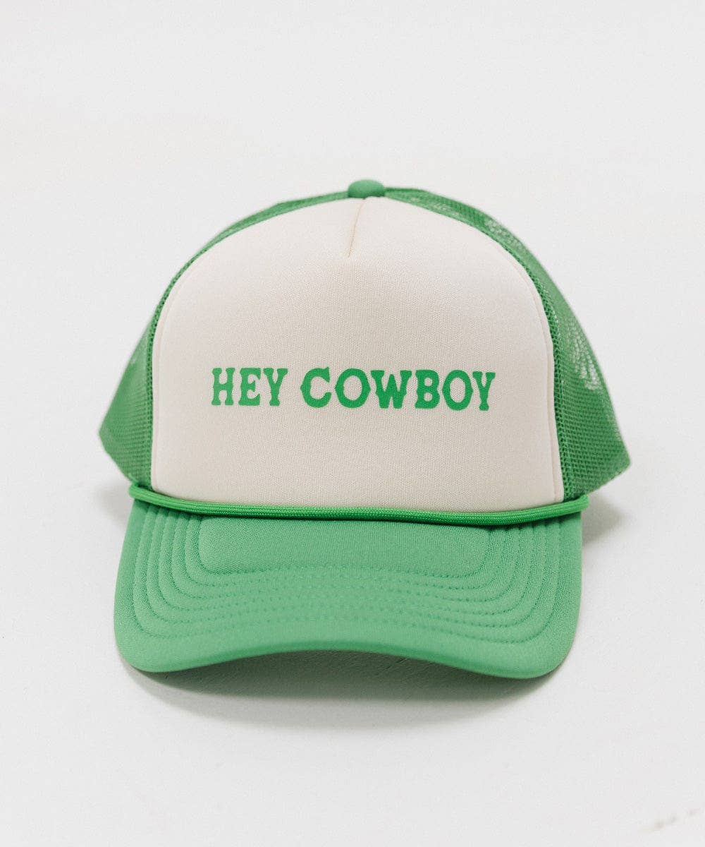 Hey Cowboy Foam Trucker Hat