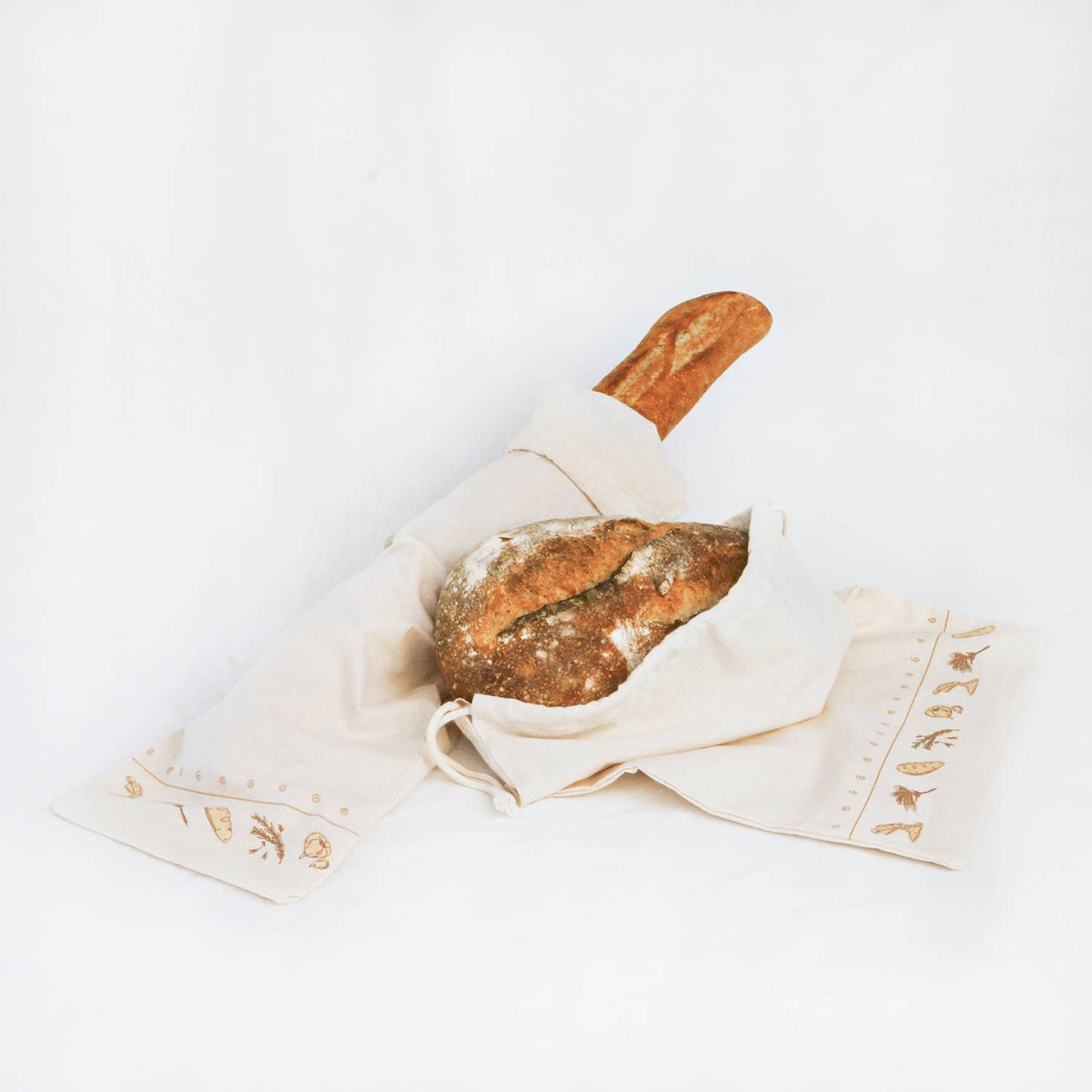 Organic Cotton Bread Bag