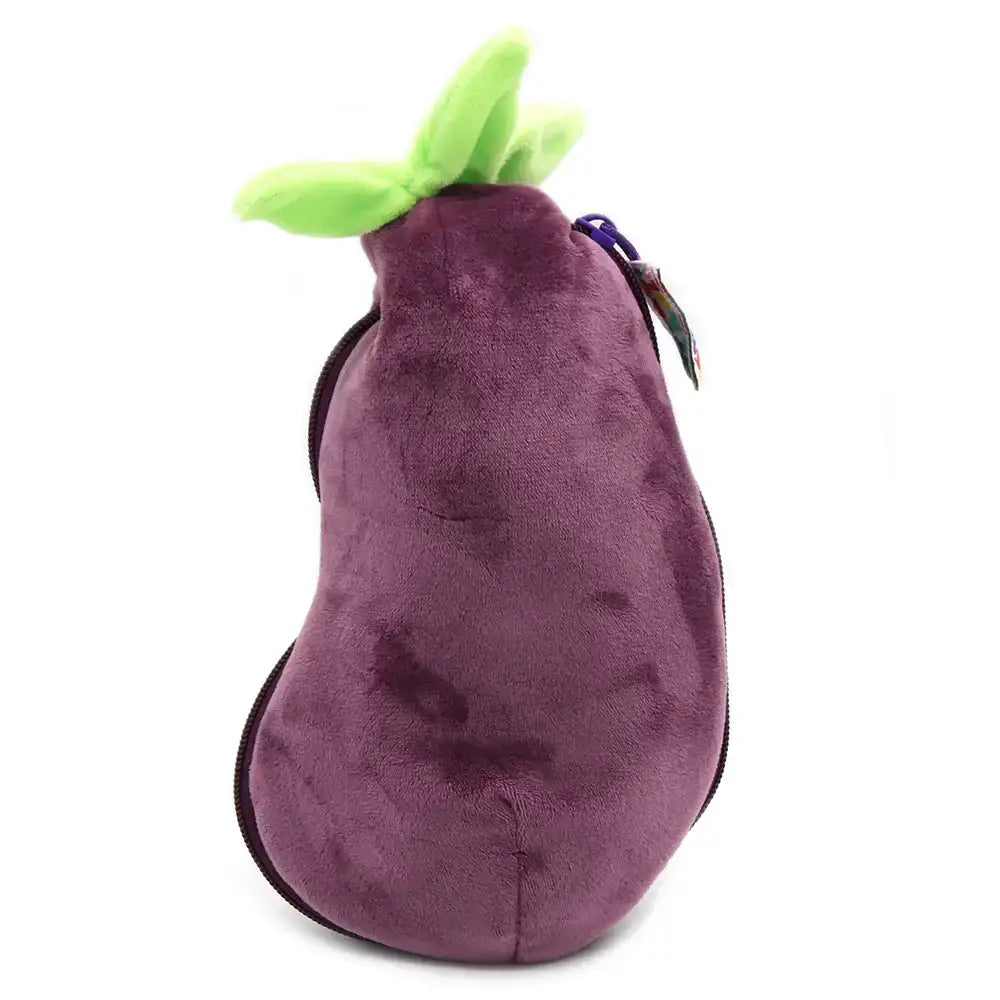 Velvet the elephant/eggplant soft toy - Flipetz