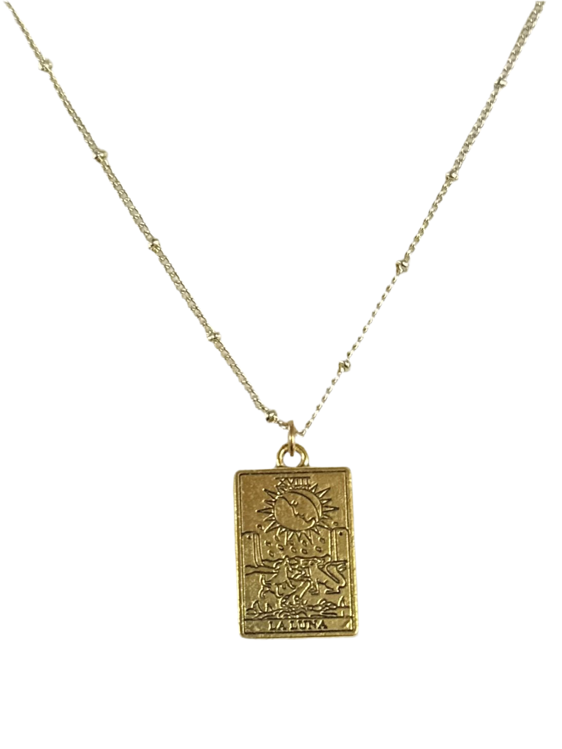 Tarot Card Pendant Necklace