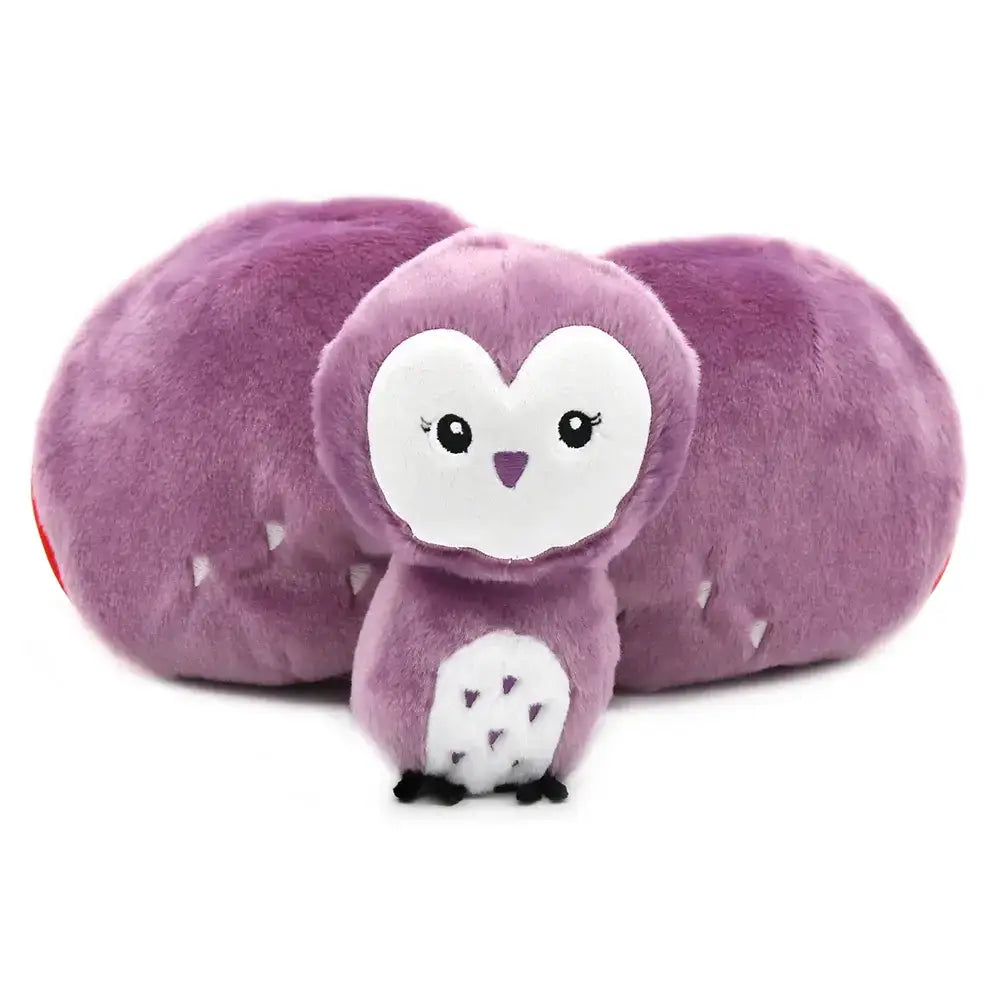 Violet the owl/strawberry plush toy - Flipetz