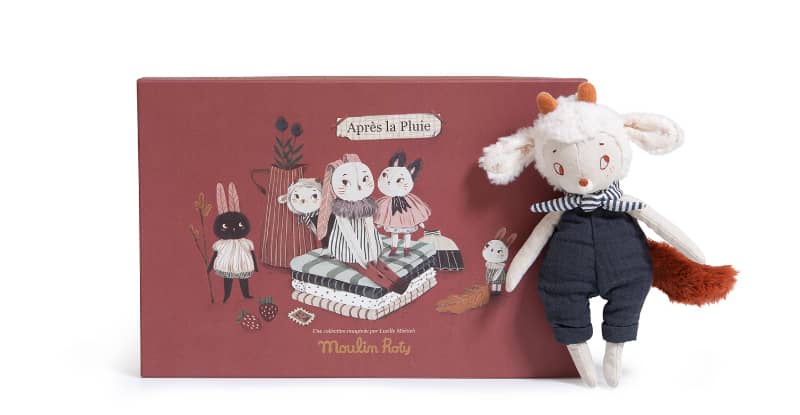 Soft Artisan Stuffies - Sheep, Mouse, & Rabbit