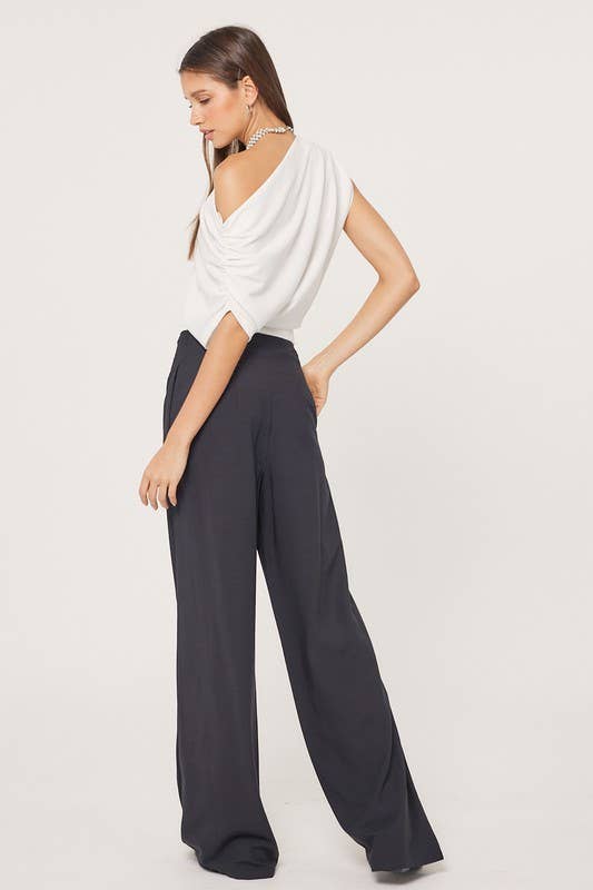 Contemporary Relaxed Fit Trousers