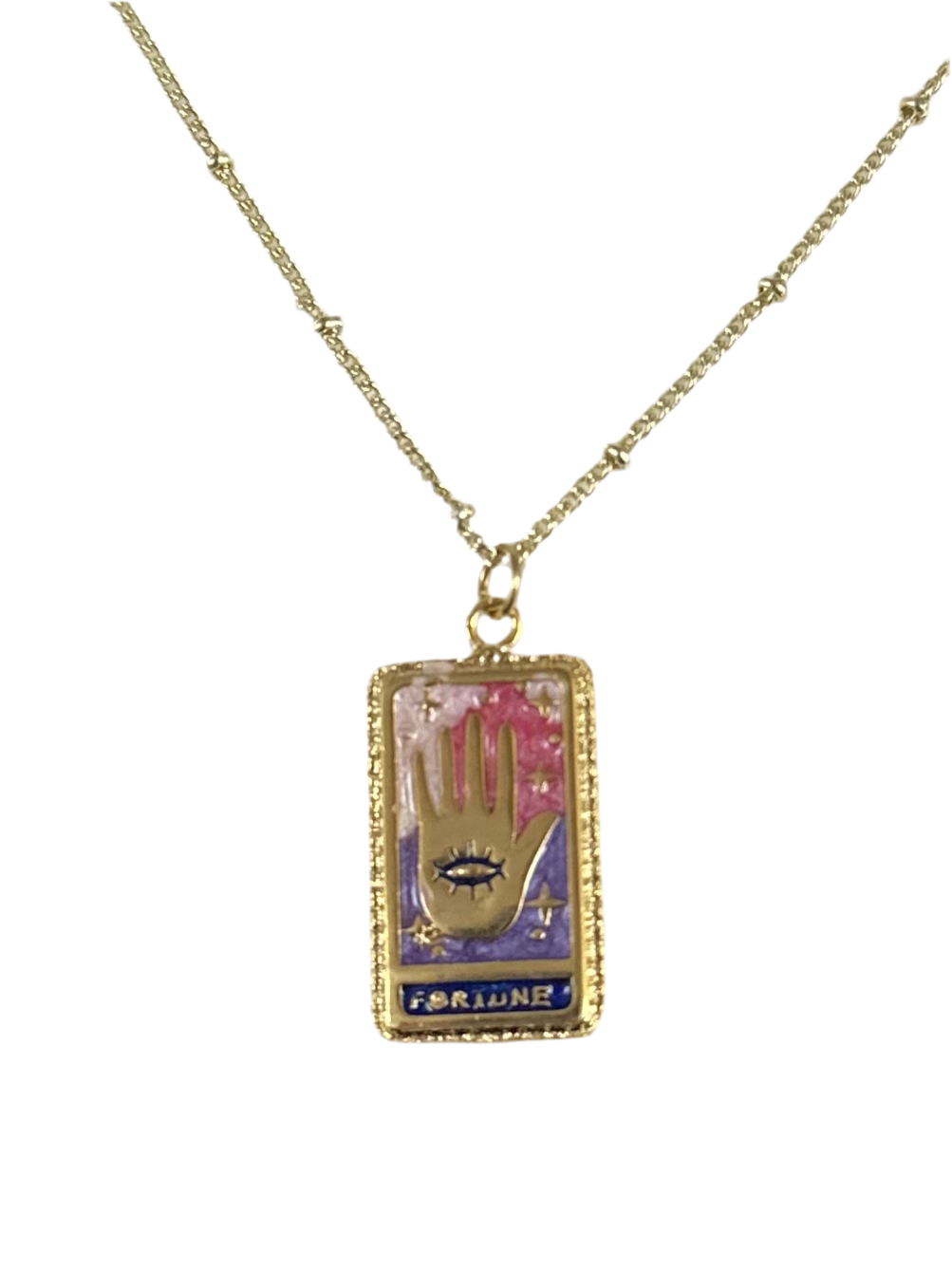 Tarot Card Pendant Necklace