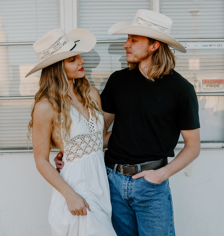 Men Straw Cowboy Hat