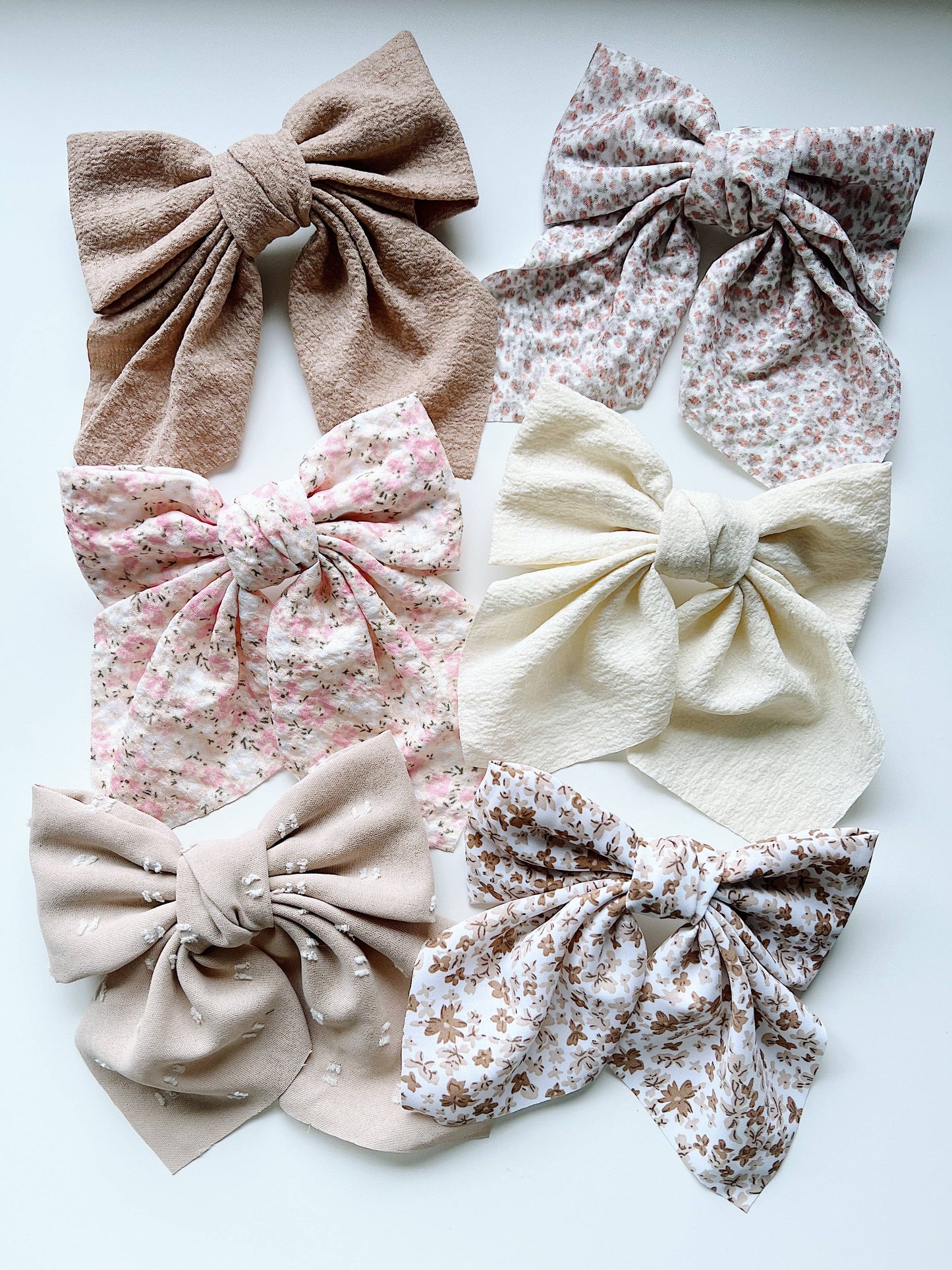 Hair Bow Clip - 2pk